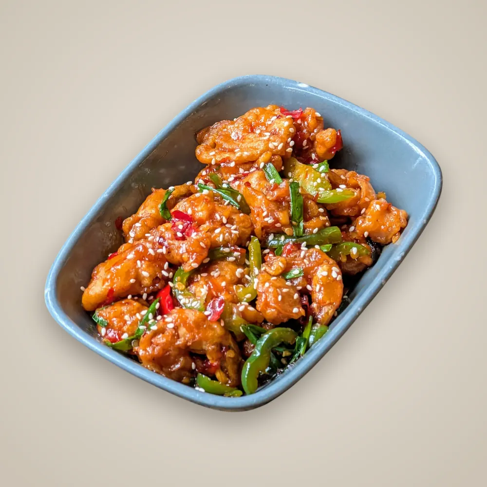Seafood Garlic Stir Fry