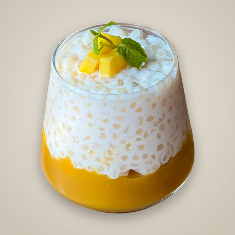 Tapioca Mango Pudding