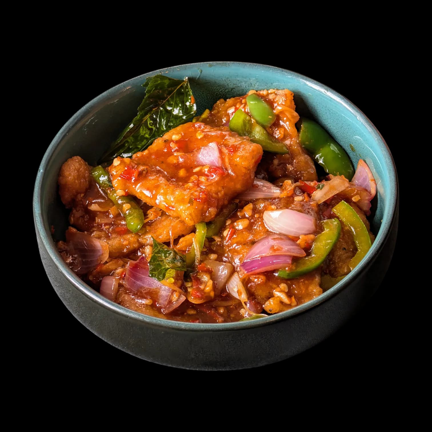 Oriental Fish in Hot Sauce