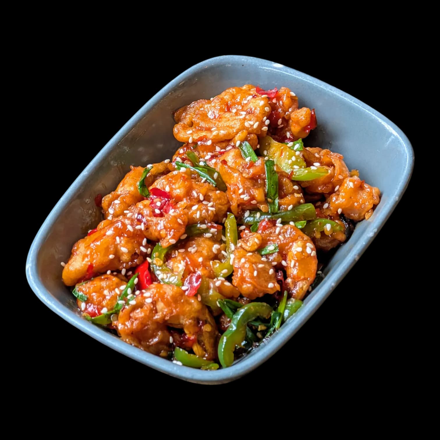 Seafood Garlic Stir Fry