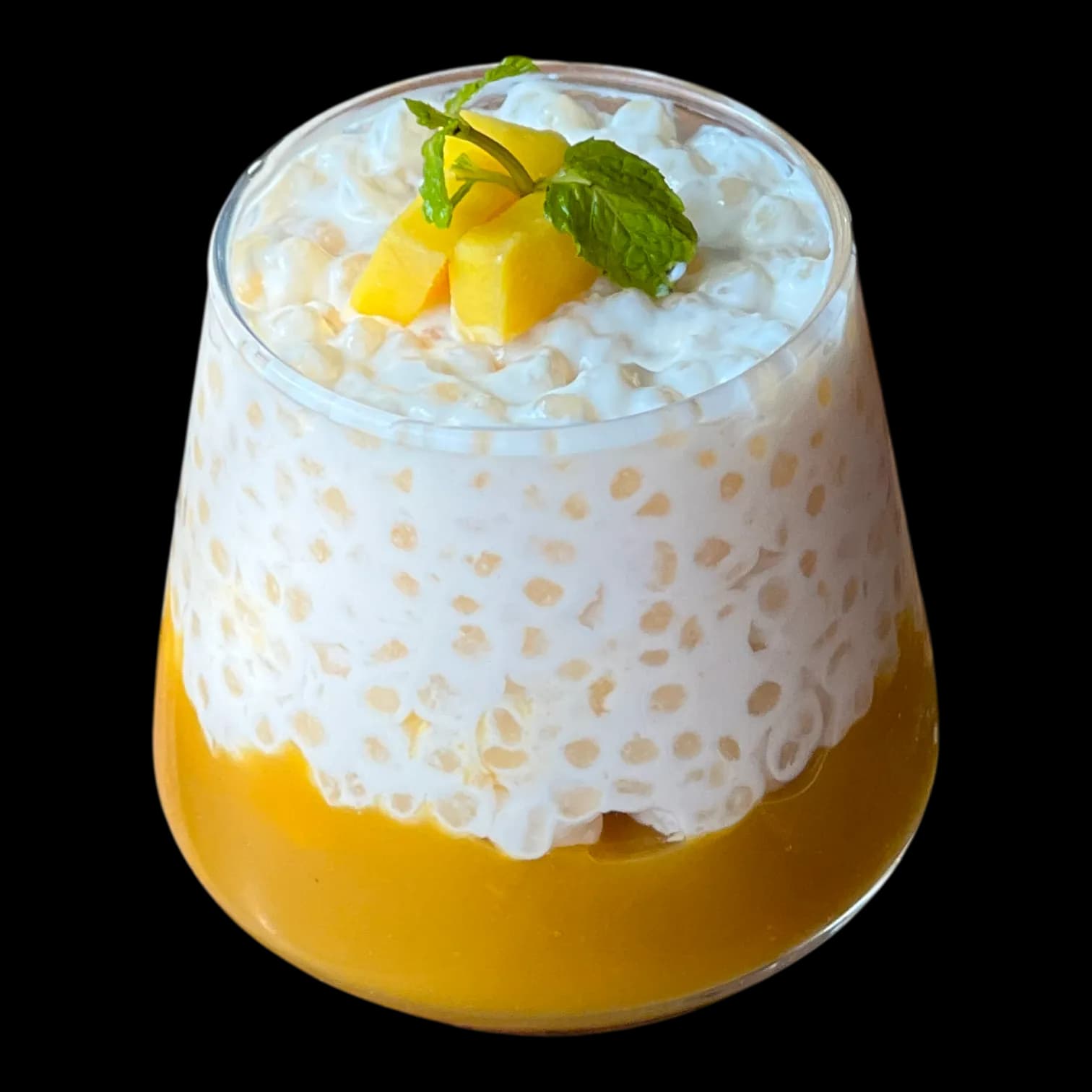 Tapioca Mango Pudding